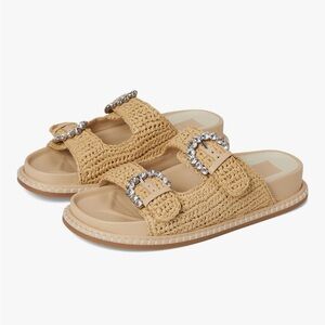Dolce Vita Shauny Sandals Natural Raffia